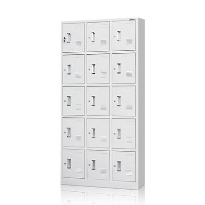 Mail Packing 15 Pintu Loker Penyimpanan Multi Pintu Dengan Kunci Ventilasi