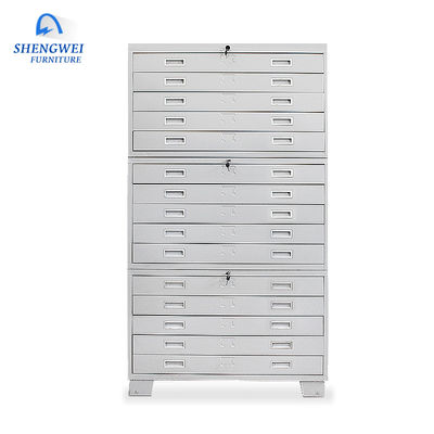 Office Horizontal Map File Metal Drawing Cabinet Untuk Gambar A0 Dan A1