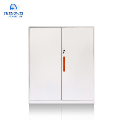 2 Pintu Kecil Knock Down Structure Anti Korosi Setengah Tinggi Locker