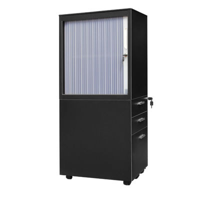 Lemari Baja Alas Empat Roda Tambour Rolling Door