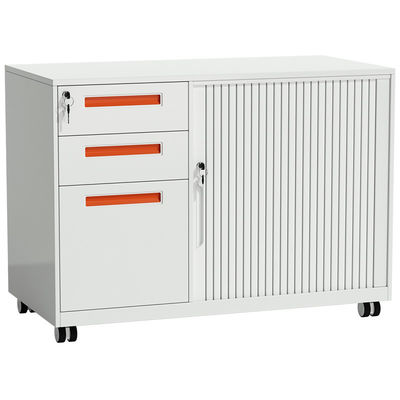 Lemari Baja Alas Empat Roda Tambour Rolling Door