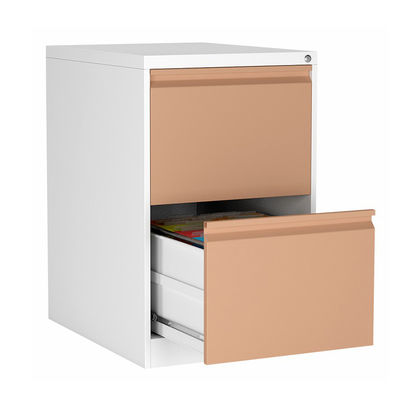 RAL Color Anti Korosi 2 Laci A4 Folder Metal Filing Cabinet