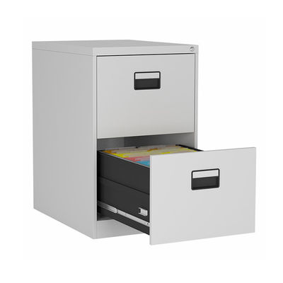 RAL Color Anti Korosi 2 Laci A4 Folder Metal Filing Cabinet