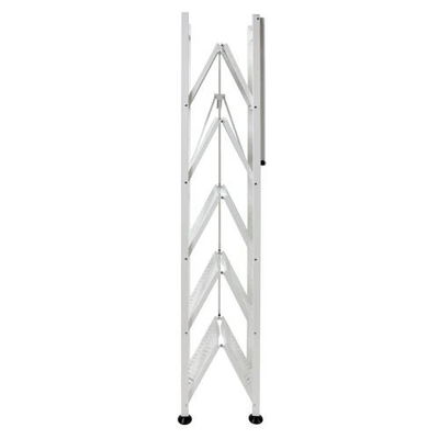 6-Tier Logam Stamped Rak Buku Baja Rak Pantry Slim Slim