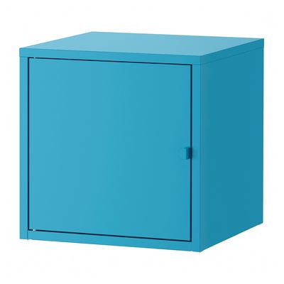 Penyimpanan Kantor Pintu Tunggal 0.6mm Kabinet Loker Dinding