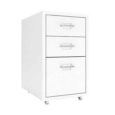 Tiga Laci Ponsel H485mm HELMER Unit Laci Pada Roda