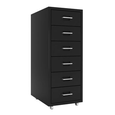 HELMER Colorful Movable 6 Laci Penyimpanan Laci Kabinet