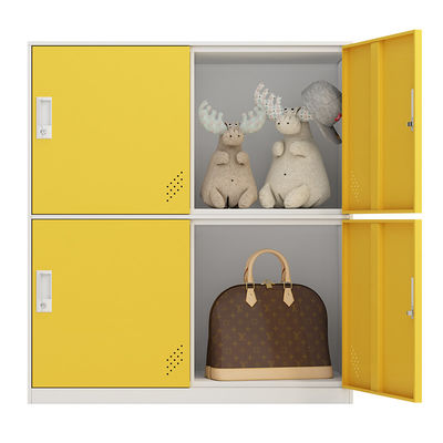 Blue Metal Office Storage Personal Bag Loker Kabinet Kecil