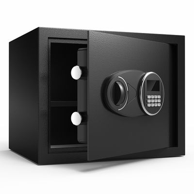 Kotak Keamanan Digital Hitam Kotak Aman Kunci Kata Sandi Dasar-dasar Kotak Kunci Tombol Keypad Baja