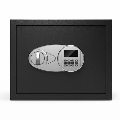 Kotak Keamanan Digital Hitam Kotak Aman Kunci Kata Sandi Dasar-dasar Kotak Kunci Tombol Keypad Baja