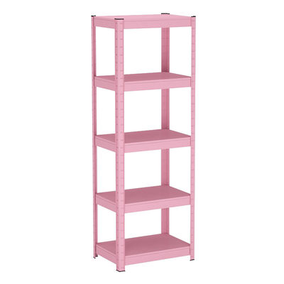 5-Shelf Black Steel Organizer Rak Penyimpanan Logam Untuk Rumah