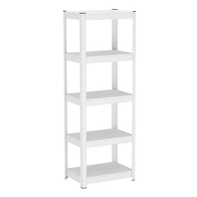 5-Shelf Black Steel Organizer Rak Penyimpanan Logam Untuk Rumah