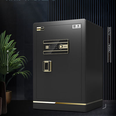 Black Home Office Safe Box Ruang Penyimpanan Besar Keamanan Digital