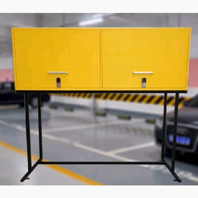 Alat Baja Lemari Penyimpanan Logam Di Atas Bonnet Storage Car Parking Locker