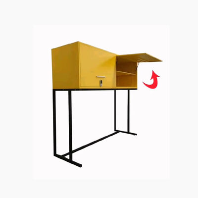 Lemari Penyimpanan Garasi Logam Modern Furnitur Di Atas Lemari Parkir Mobil
