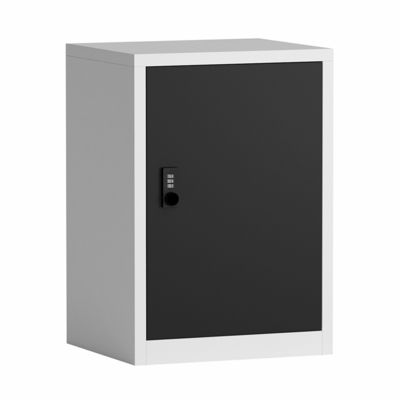 Gym Kecil Menggunakan Lemari Penyimpanan Logam Black Steel Digital Lock Metal Locker Organizer